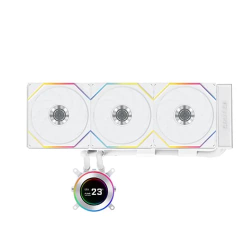 Lian Li Hydroshift II LCD-C 360TL White CPU Liquid Cooler